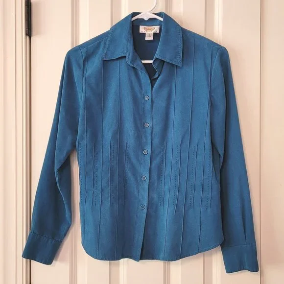 Talbots | Tops | Talbots Teal Faux Suede Shirt | Poshmark Talbots | Tops | Talbots Teal Faux Suede Shirt | Poshmark